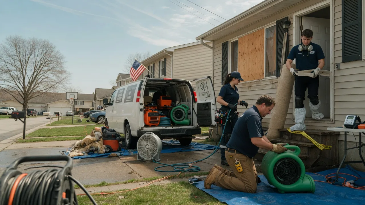 Water Damage Restoration in Nora, IL near me